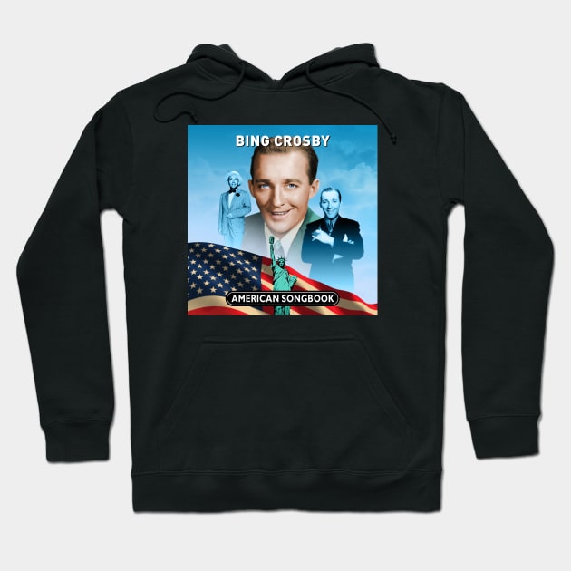 Bing Crosby - American Songbook Hoodie by PLAYDIGITAL2020